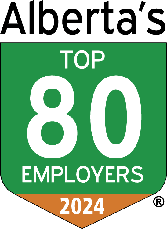 Logo: Alberta's Top 80 Employers 2024
